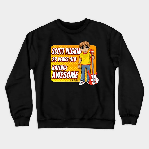 Scott Pilgrim Crewneck Sweatshirt by Ashley-Bee